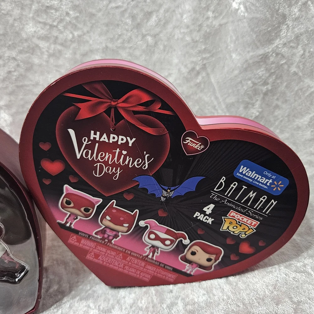Funko Pocket POP , Batman: The Animated Series 4 Pack for Valentine's Day - Picture 3 of 6